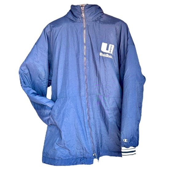 Champion Utah State Aggies Jacket Size XXL Sports College Athletic Football - Picture 1 of 8